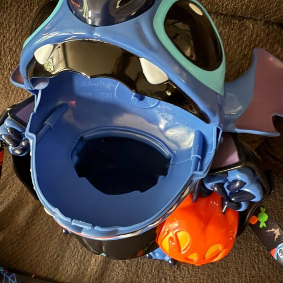NEW Disney Parks Halloween Vampire Stitch Popcorn Bucket & Donald Duck Sipper - Picture 7 of 16